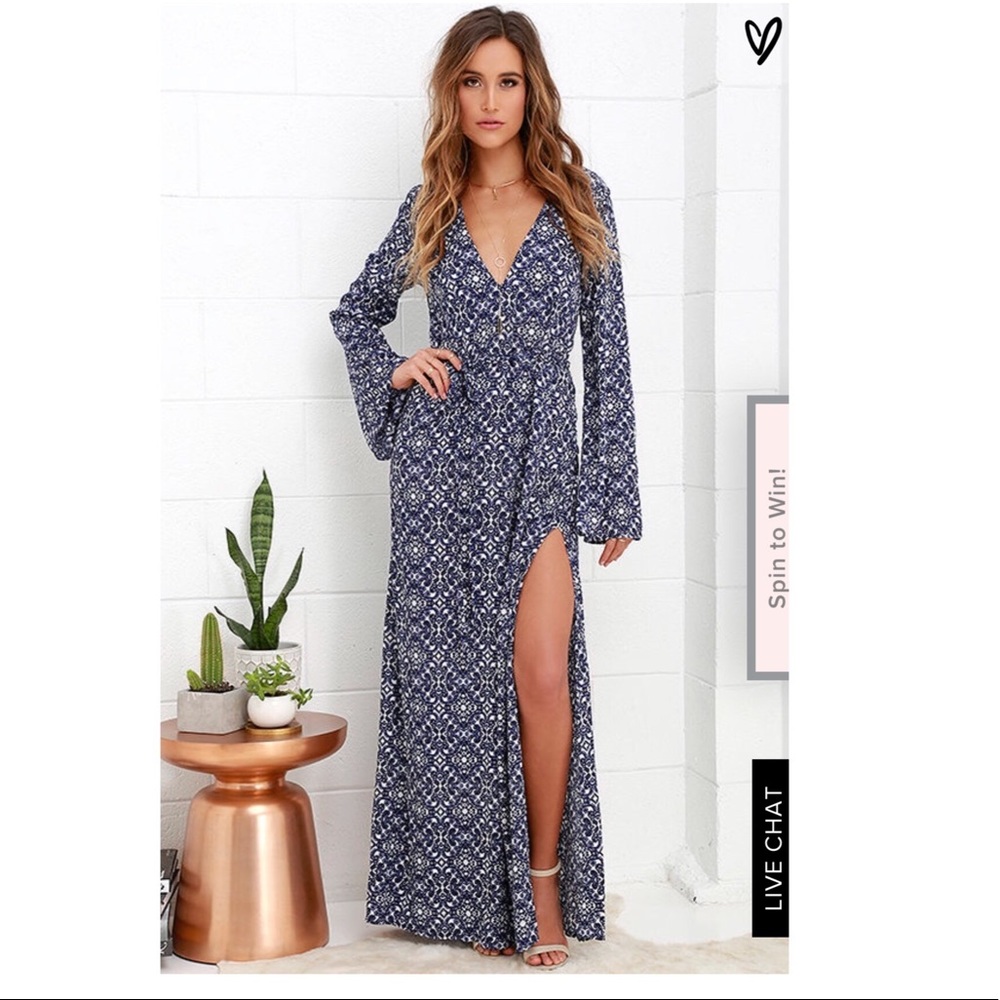 LuLus maxi dress